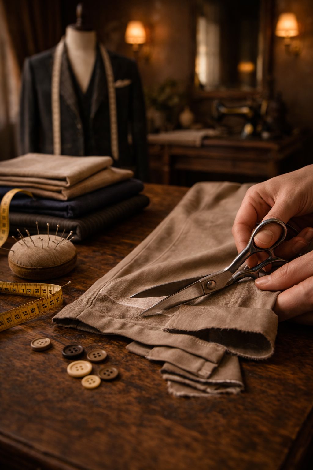 Pants Shortening